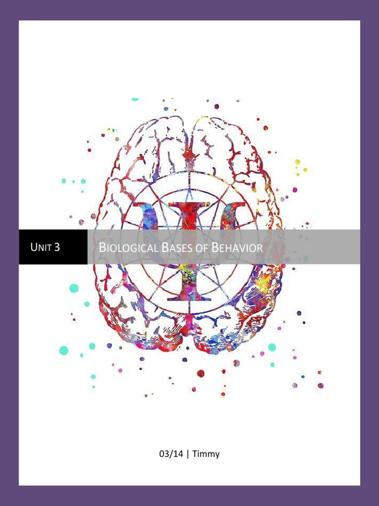 Biological Bases of Behavior Explained | PDF | Action Potential ...