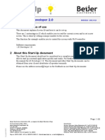 Start-Up Document, Screen ID in Ix Developer 2.0 (KI00316)