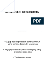 K3 Menangani Kegugupan