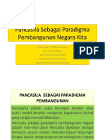 Pancasila sebagai paradigma pembangunan negara kita