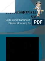 Professionali SM: Linda Darnel Sutherland-Hines Director of Nursing Services