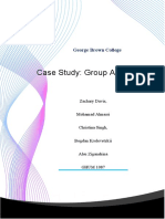 Case Study: Group Analysis: George Brown College