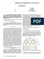 Processing An Effective Method For Clock Tree Synthesis: Narek Avdalyan Kamo Petrosyan