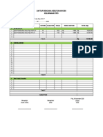 Daftar Kebutuhan Bahan 8-11-2020 Upah Pembersihan