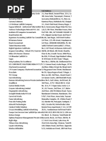 Chennai - Emails