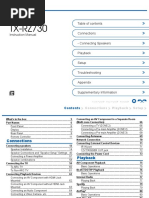 Manual TX RZ730 en