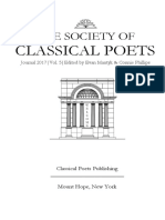 Classical Poets Journal 2017