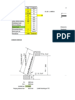 Horizontal beam design and analysis