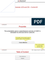 XINFO - Scheduler zOS and DS - Control-M