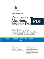 Pemrograman Algoritma Dan Struktur Data TI