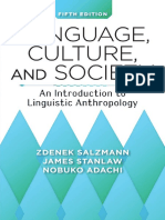 Language Culture Society Book