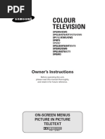 Download Samsung Tantus TV Manual by sslittle SN49169870 doc pdf