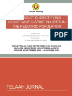 Zuhud Zinedine Pangindra - 2010221047 - X-Ray Vs CT in Identifying Significant C-Spine Injuries