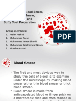 Prepartion of Blood Smear Hematology Presentation