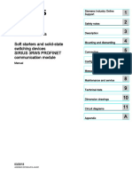 Manual PROFINET Communication Module 3RW5 en-US