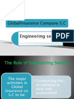 Globalinsurance Company S.C: Engineering Service