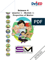 Science 4 Q1 Module 1 Properties of Matter