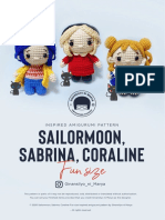 Sailormoon Sabrina Coraline - Amigurumi Patter - Ariana