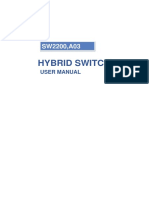 Hybrid Switch: User Manual