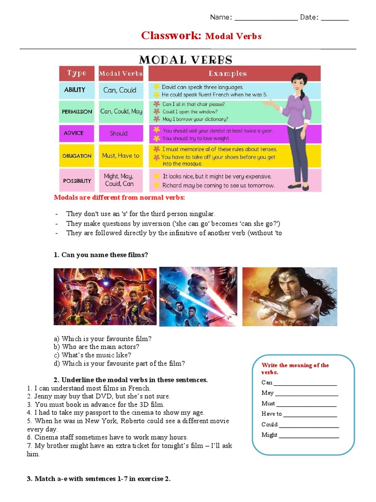 Understanding Modal Verbs in English | PDF | Verb | Linguistic Morphology