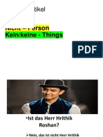 Ist Das Herr Shahrukh Khan - Negative Sentences