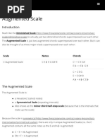 Augmented Scale - Escala aumentada - The Jazz Piano Site