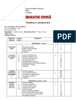 Calendar Ed Civica IV