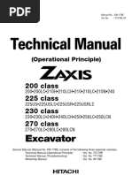 その他 Adjusting Manual Technical Manual (Troubleshooting) of ZX 200-225-230-270