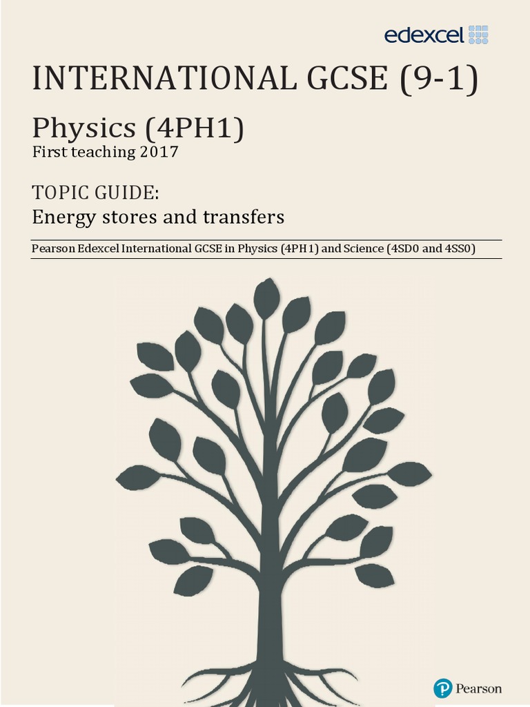 Understanding Energy Stores and Transfers | PDF | Potential Energy ...