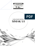 Buku 2. Modul Latihan Mandiri Soshum - 12 Sma Ips (Simak (Ta 19-20)