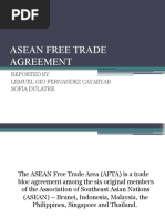Understanding AFTA: ASEAN's Trade Impact | PDF | Asean Free Trade Area ...
