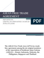 Asean Free Trade Agreement