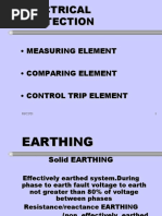 Measuring Element - Comparing Element - Control Trip Element