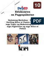 Esp10 q2 Mod6 Sarilingkilosatpasiyabataysamgayugtongmakataongkilosatmgapagtatamangmgakilosatpasiya Version3