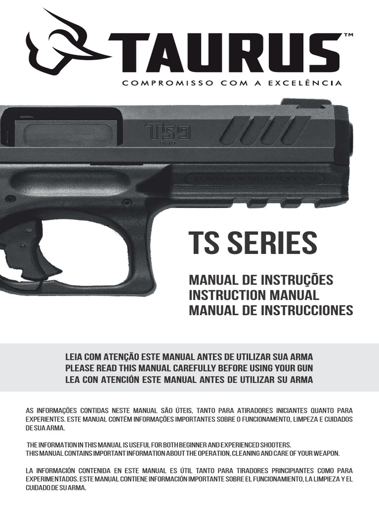 MANUAL SMT-CT TRILINGUE Rev. 02-2021.cdr, PDF, Carregador (armas de fogo)