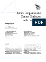 Chemical Composition and Element Distribution in the Earth's Crust