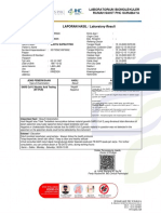 LAPORAN HASIL / Laboratory Result: Wahyu Suprayitno