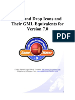 Drag and Drop Icons and Their GML Equivalents For Version 7.0