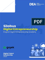 Silabus DEA DTS 2020 - Gojek Digital Entrepreneurship