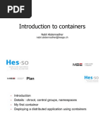 Introduction To Containers: Nabil Abdennadher