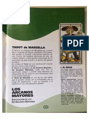 Tarot de Marsella Cartas, PDF
