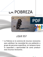 La Pobreza