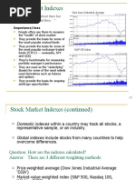 Stock Market Indexes: " Everybody Talks About Them But Few People Understand Them "