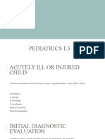 Pediatrics L5: Dodo Agladze