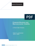 Financial Structure and Macroeconomic Volatility: A Panel Data Analysis