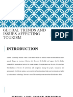 Global Trends and Issues Affecting Tourism: By: Jeame