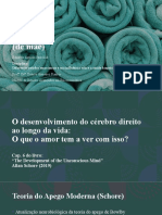 Allan Schore Desenvolvimento Da Mente Inconsciente: Cap. O Desenvolvimento Do Cérebro Direito Ao Longo Da Vida: o Que o Amor Tem A Ver Com Isso?