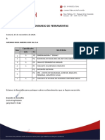 Ferramentas para indústria