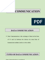 Basic Introduction On DATA COMMUNICATION
