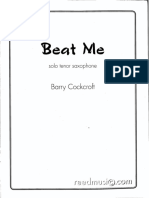 Beat Me (Tenor Sax) - Barry Cockcroft